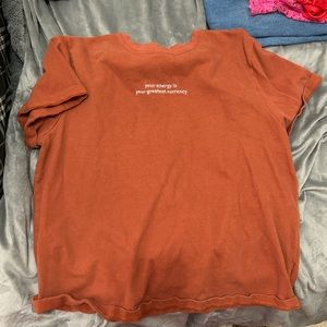 Shein Small shirt with writing